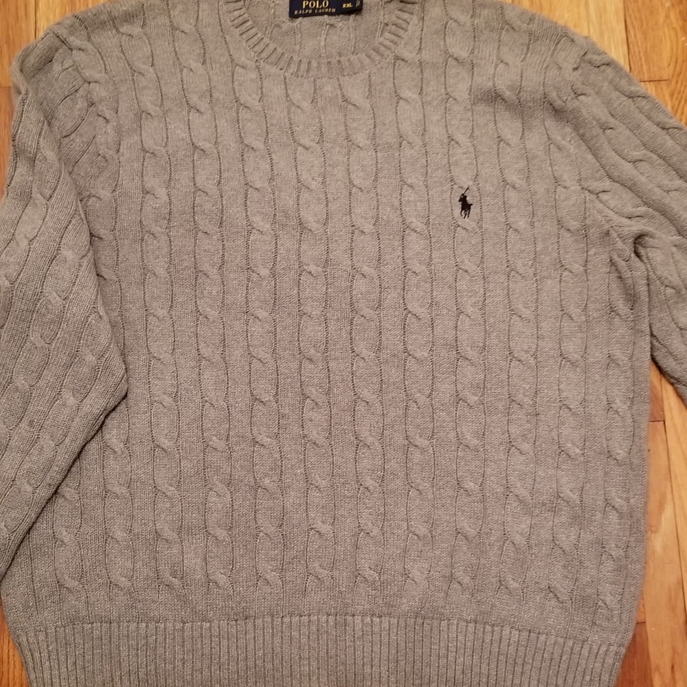 Ralph Lauren Cable Knit Sweater, Men's XXL